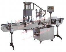 全自動(dòng)上蓋鎖蓋機(jī)，瓶蓋自動(dòng)上蓋機(jī)